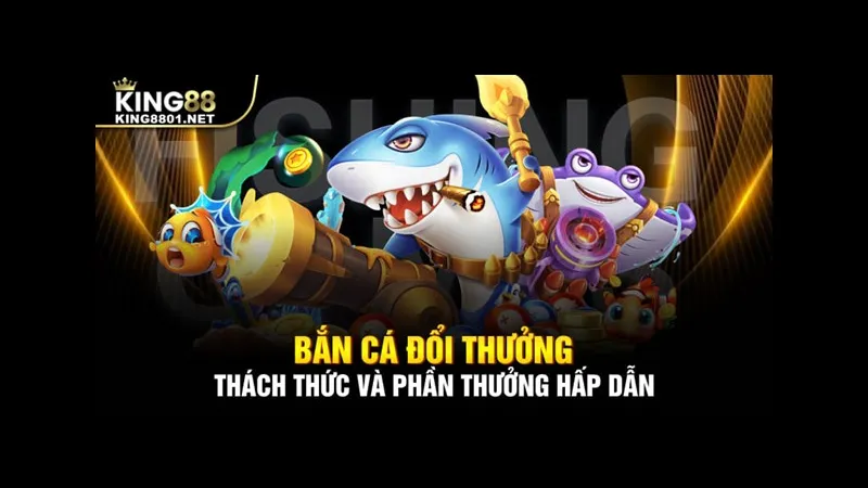 Phòng chơi đầy màu sắc trong bắn cá