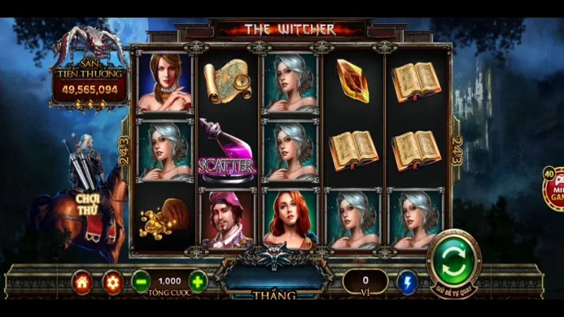 Vòng quay miễn phí đầy hứng khởi